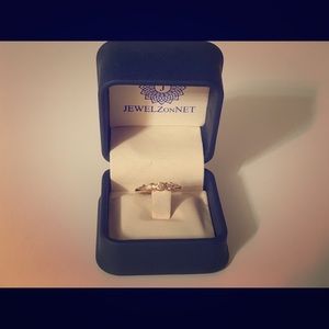 Past, present and future anniversary ring